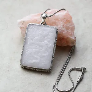 Crystal Dragon Pendant Necklace