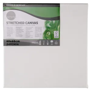 Daler Rowney Simply Stretched Canvas 60*60cm/24*24"