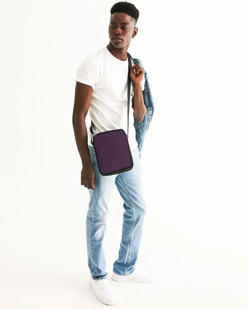 Dark Purple Messenger Pouch | Dark Pastel Purple | C30M60Y0K80