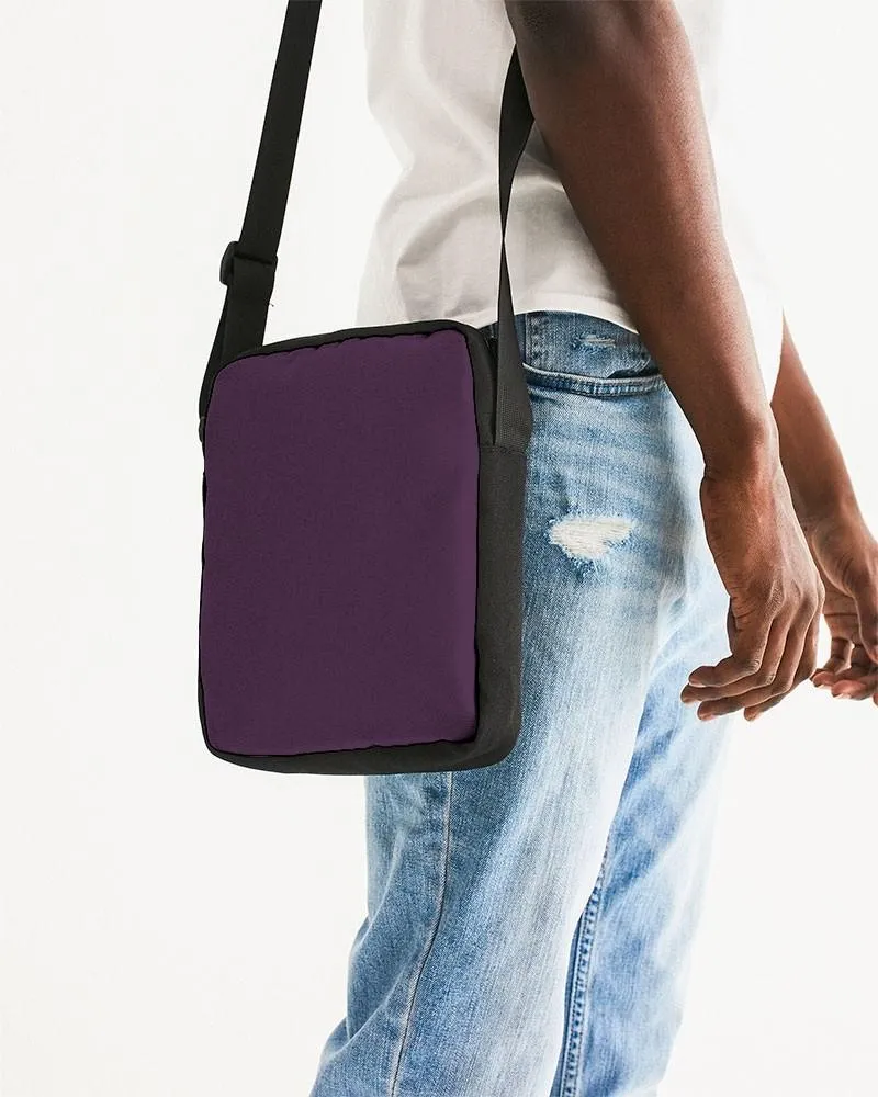 Dark Purple Messenger Pouch | Dark Pastel Purple | C30M60Y0K80
