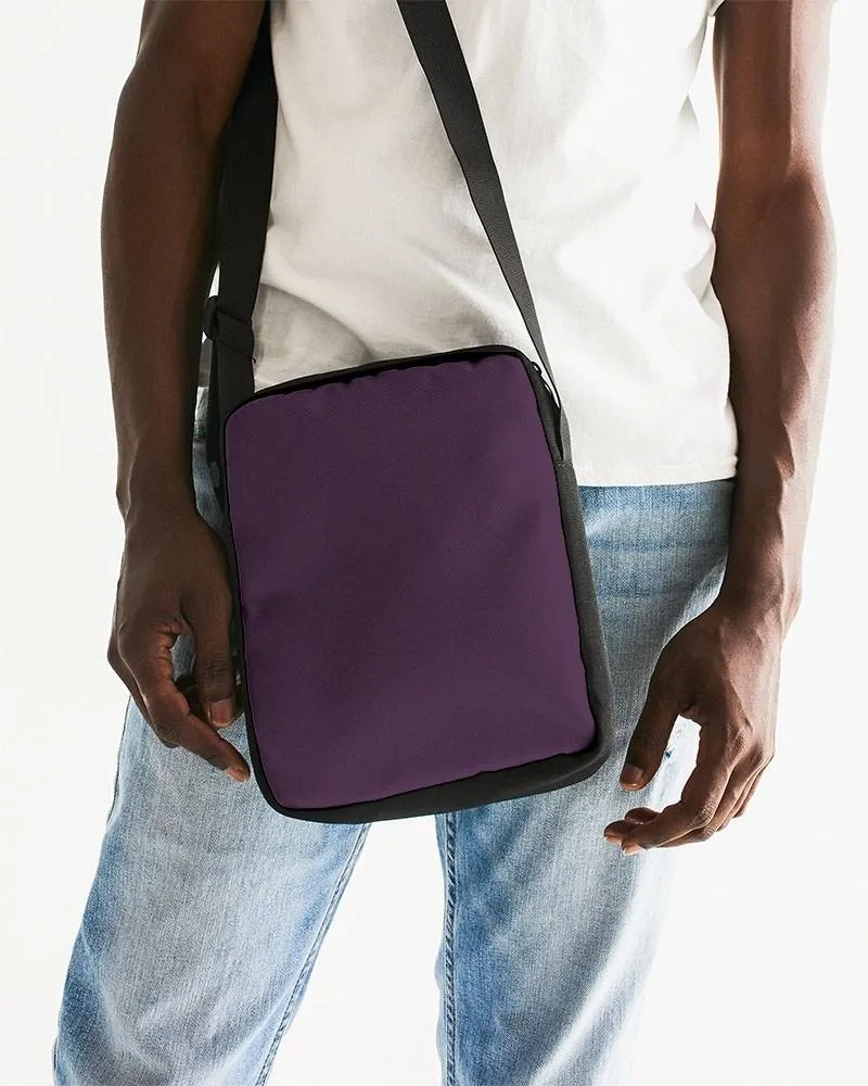 Dark Purple Messenger Pouch | Dark Pastel Purple | C30M60Y0K80