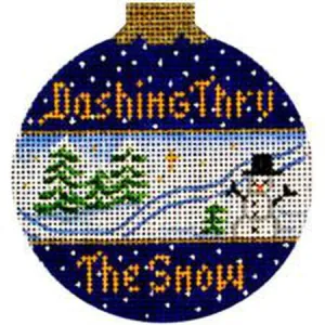 Dashing Through Snow Canvas