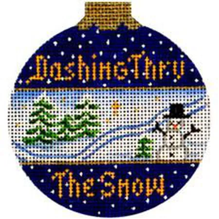 Dashing Through Snow Canvas