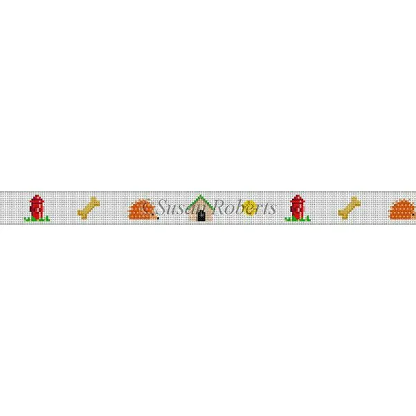 Dog Stuff Dog Collar Canvas