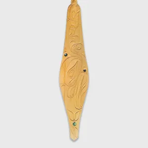 Double-sided Carved & Painted Paddle