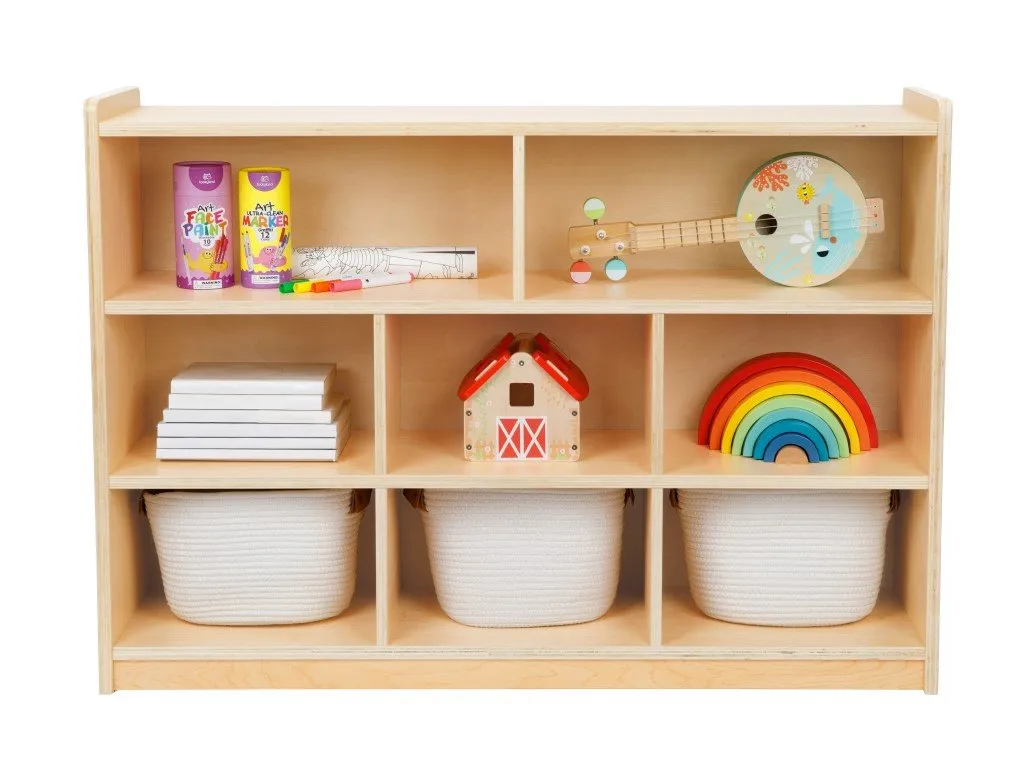 EliNeli Rechteckiges Bücherregal für Kinder