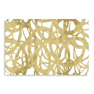 Endlose Gold Canvas