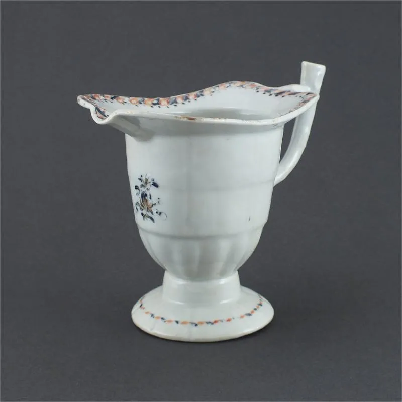 ENGLISH LOWESTOFT PORCELAIN PITCHER C.1790