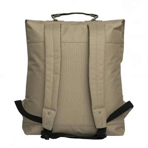 Enter Accessories Khaki Canvas Backpack