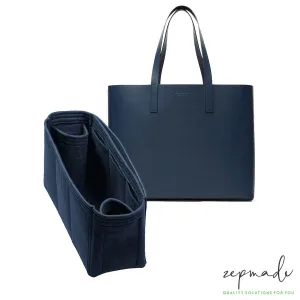 Everlane The Day Market Tote Organizer Insert, Bag Organizer with Double Bottle Holders