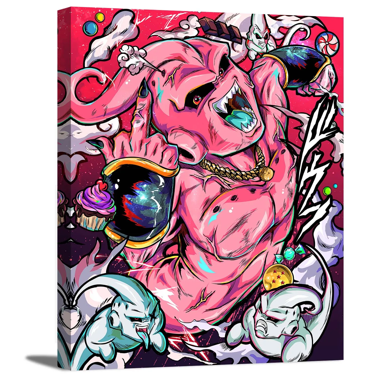 Everything Turns into Candy Canvas Wall Art