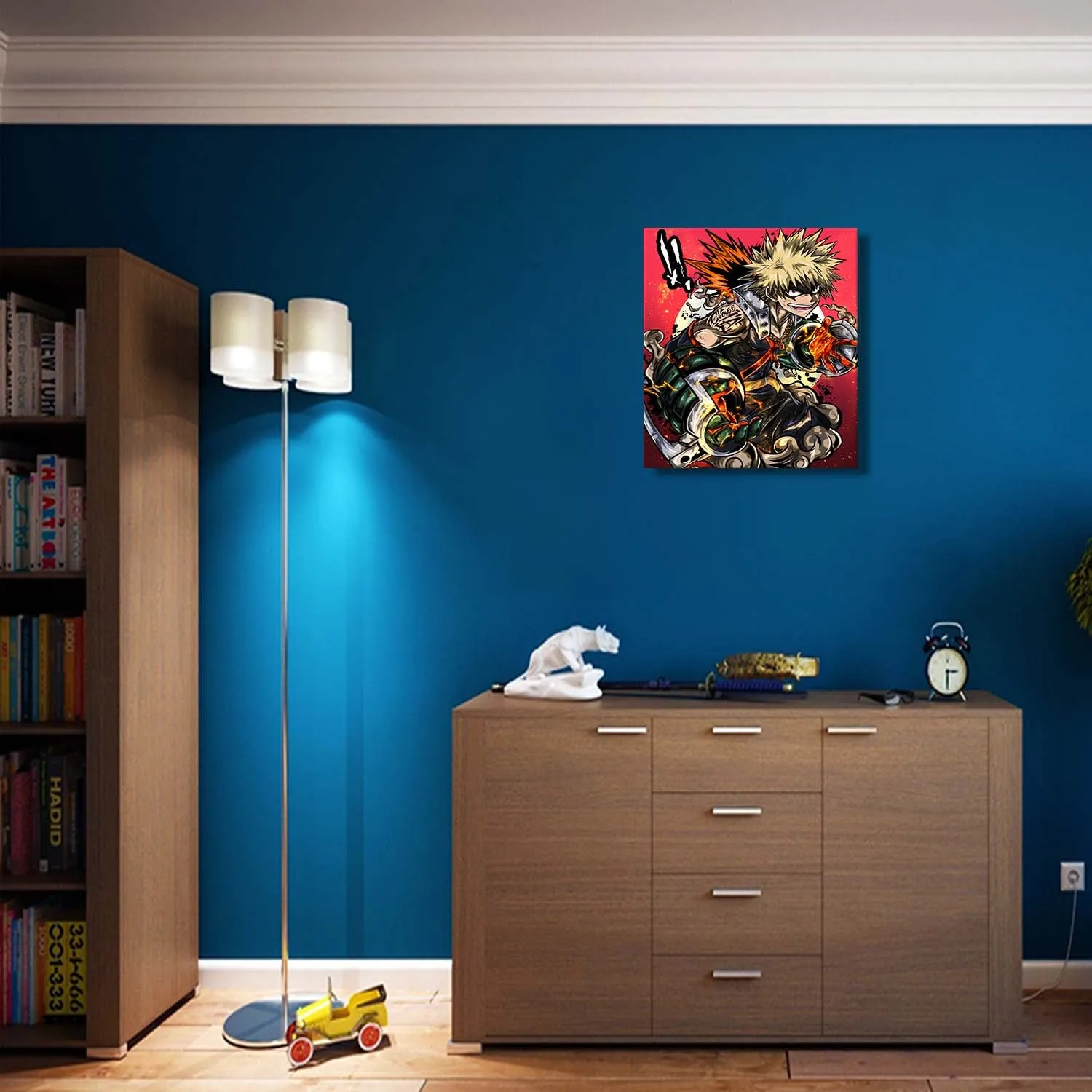 Explosion Hero Canvas Wall Art