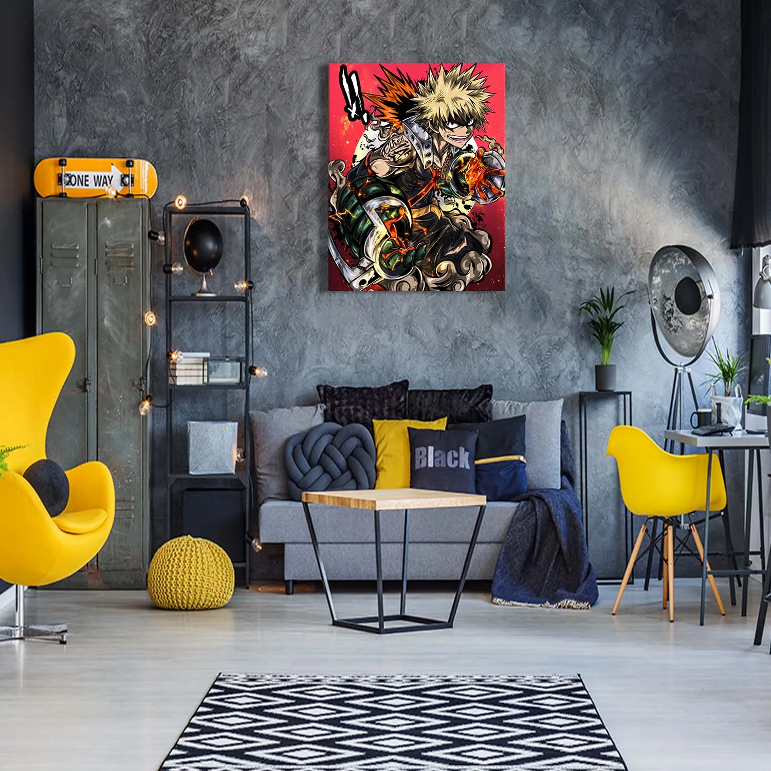 Explosion Hero Canvas Wall Art