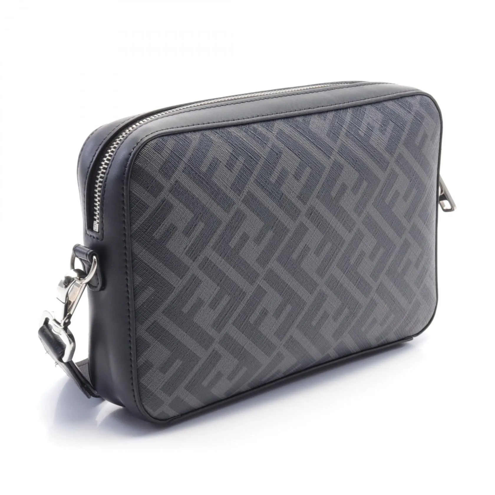 Fendi Diagonal Camera Case Zucca Shoulder Bag