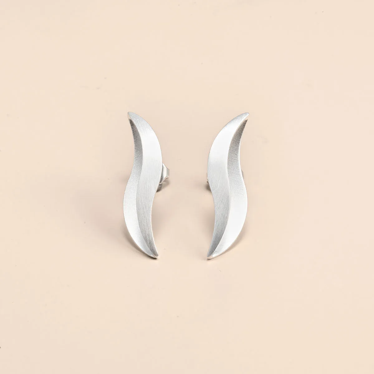 Flame Post Earrings