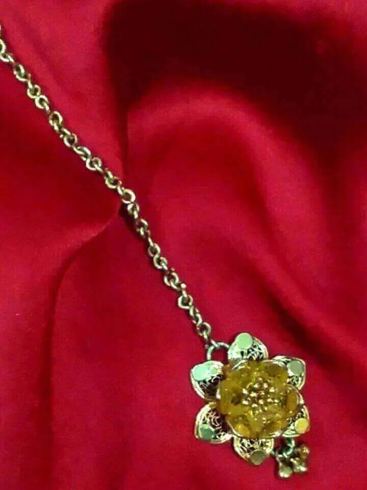 Floral Maang Tikka