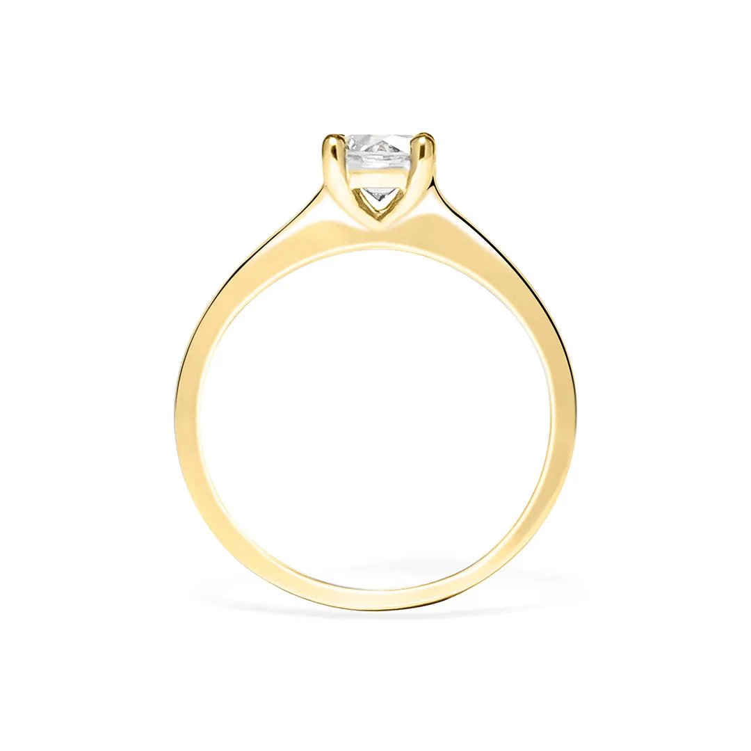 Florence Ring 0.70ct 18K Yellow Gold