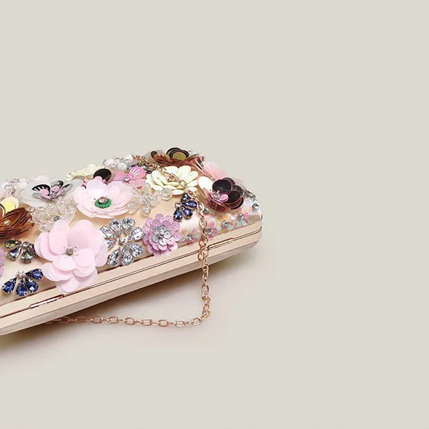 Flower Fairy Party French Crowd Sequin Women's Bag