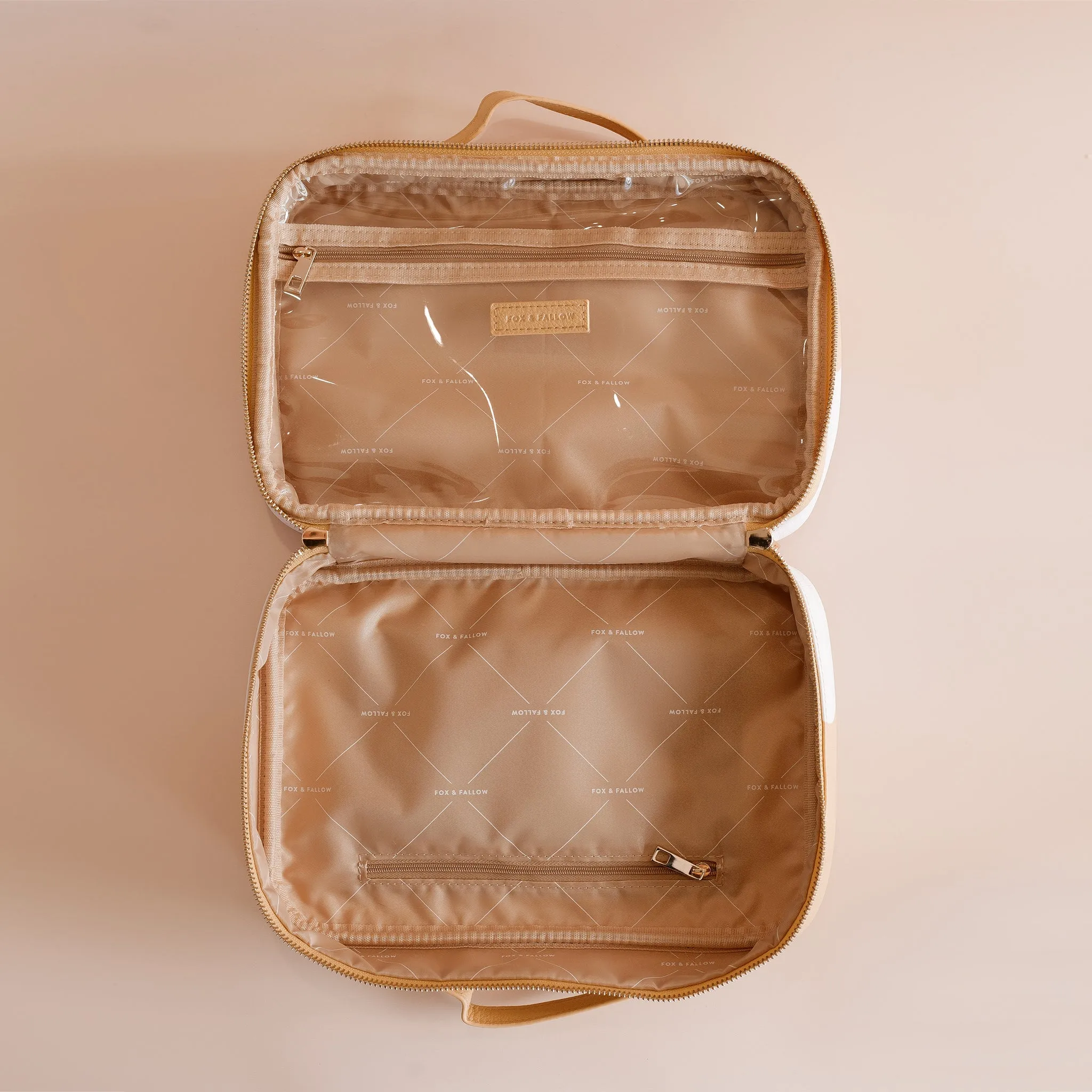 Fox & Fallow - Lilac Ripple Cosmetic Bag