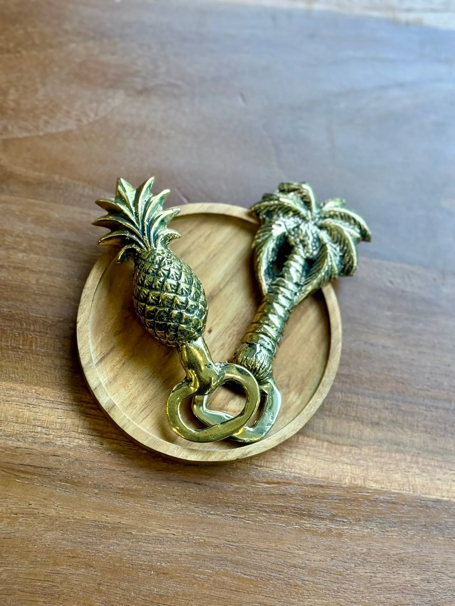 Gold Pineapple Bottle Opener (Solid Brass)