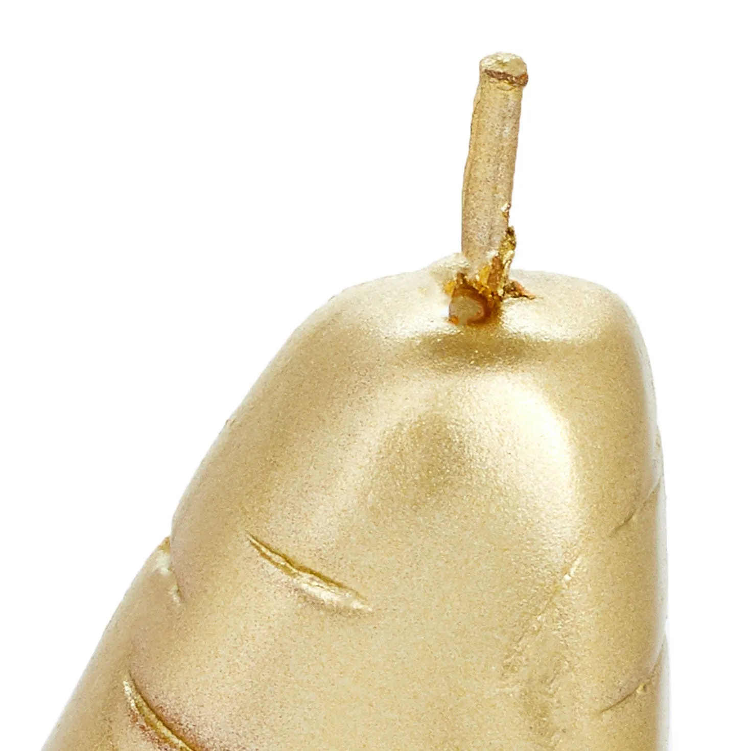 Hallmark ''4'' Metallic Gold Balloon Birthday Candle