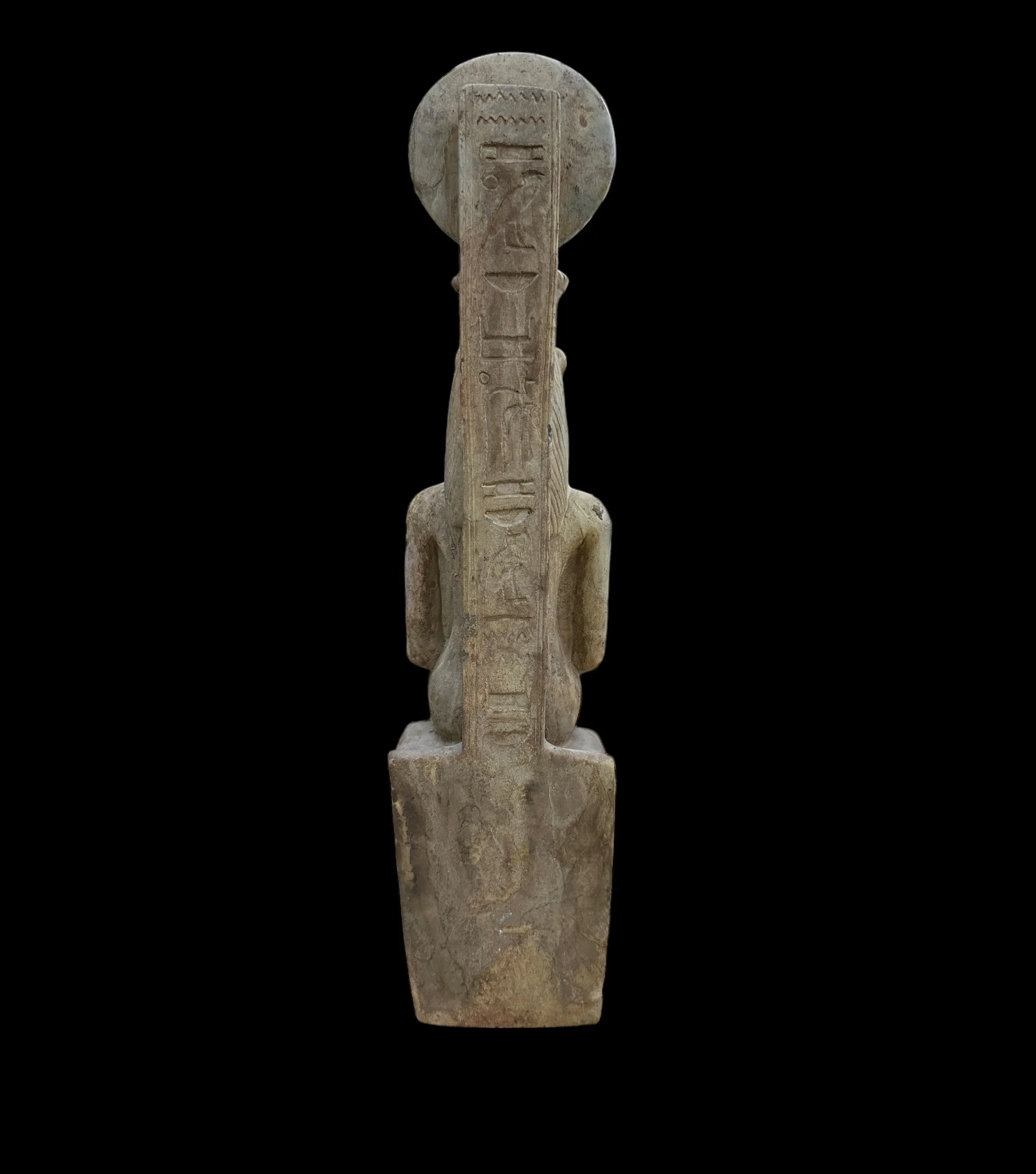Handcarved Limestone Sekhmet