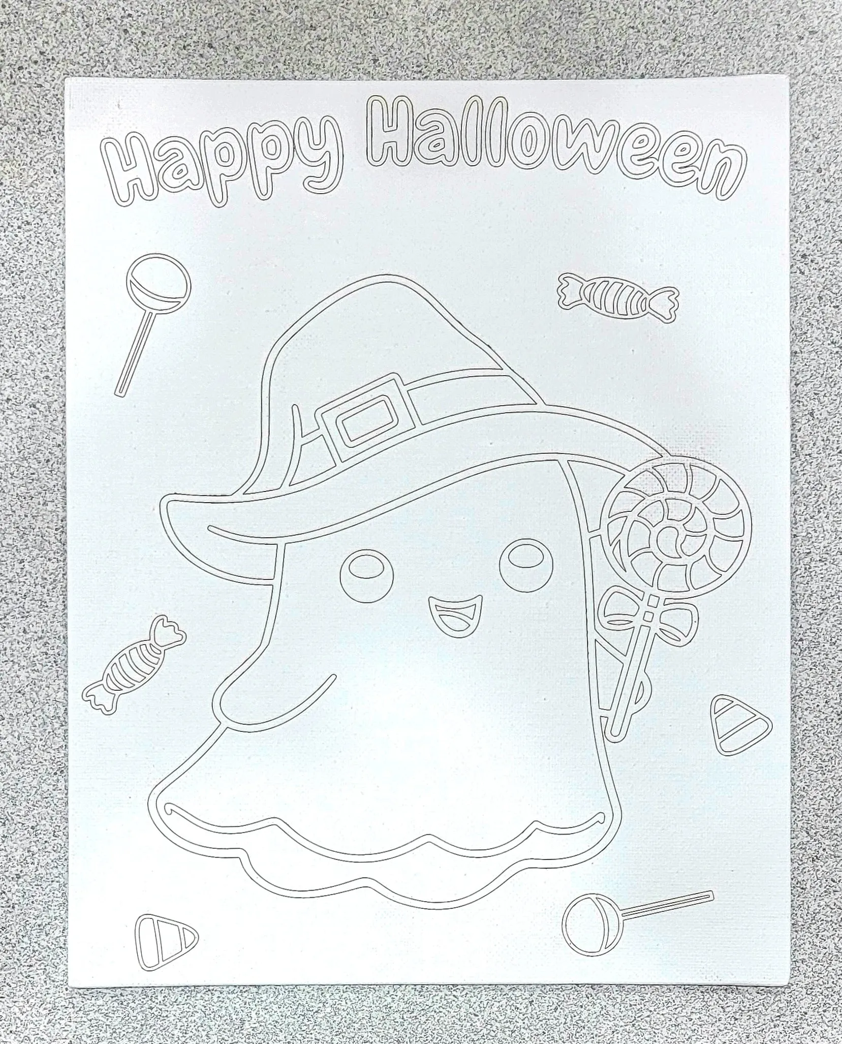 Happy Halloween Canvas