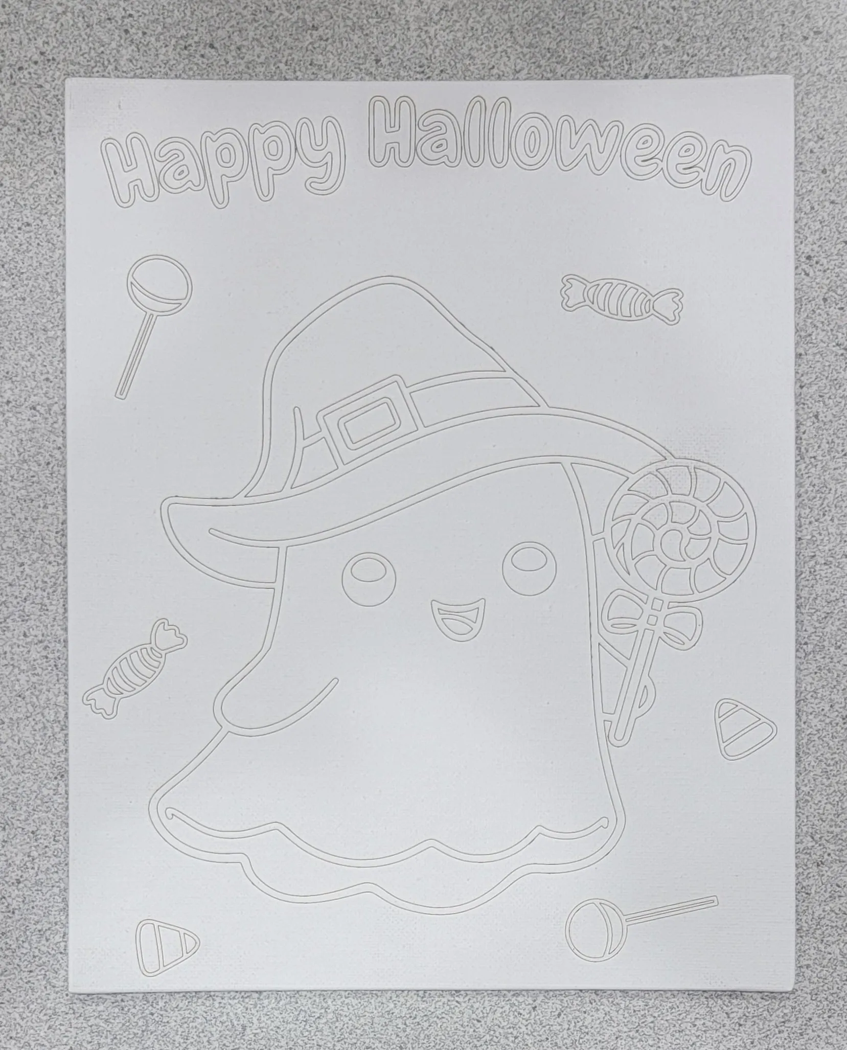 Happy Halloween Canvas