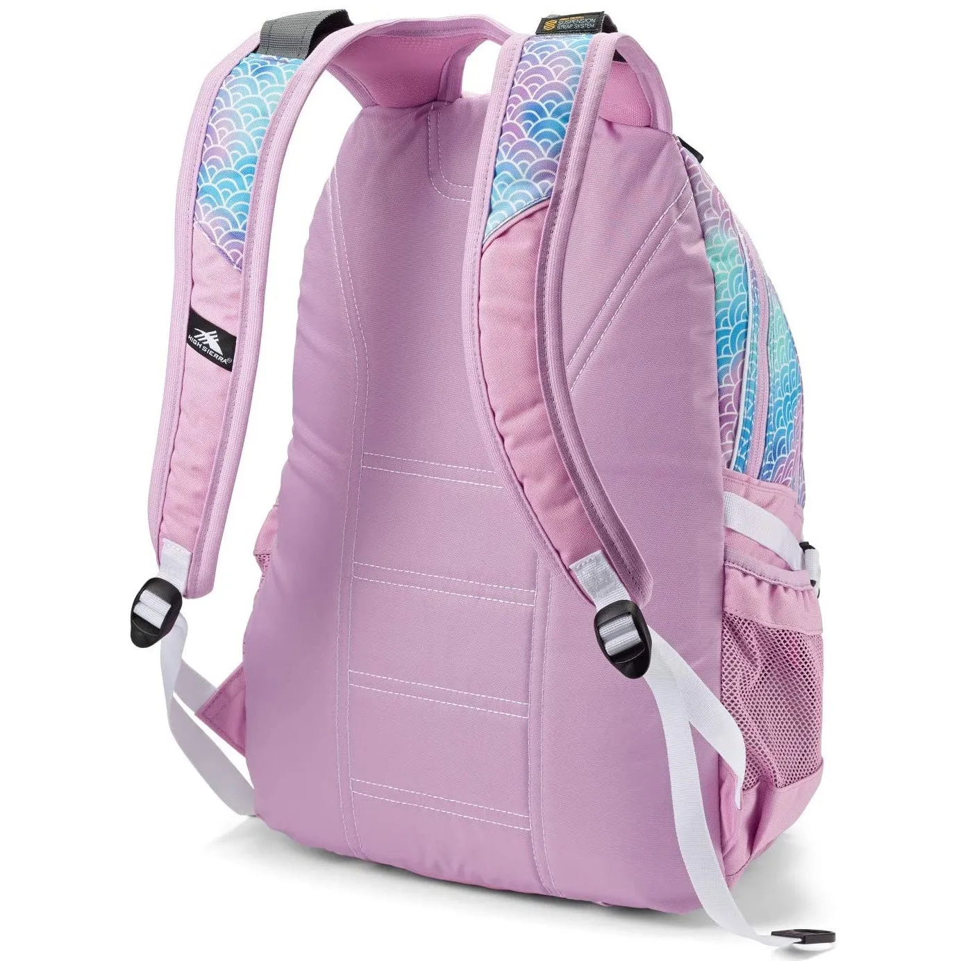 High Sierra Loop Backpack | 19 x 13.5 x 8.5-Inch | Rainbow Scales