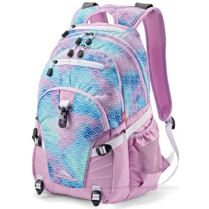 High Sierra Loop Backpack | 19 x 13.5 x 8.5-Inch | Rainbow Scales