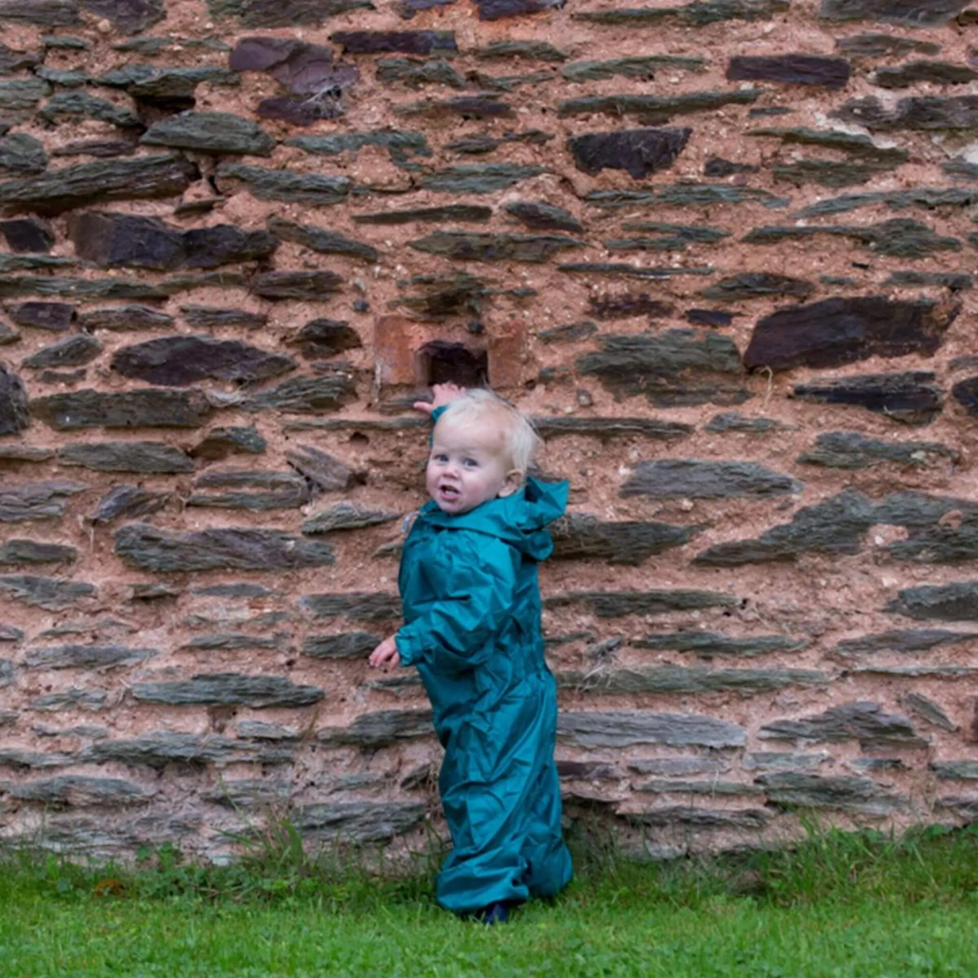 Hippychick Toddler Waterproof Packasuit (Bottle Green)