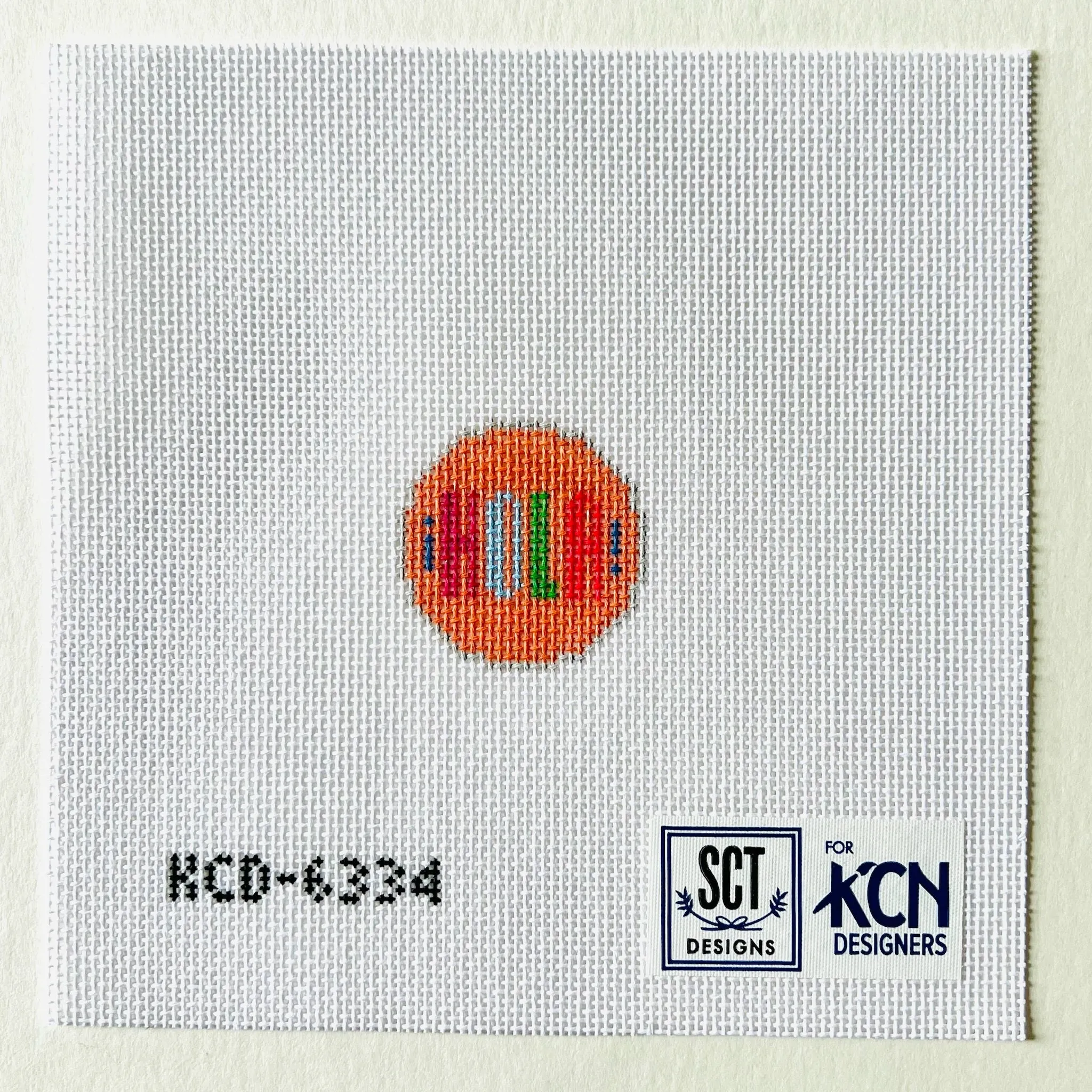 Hola Key Fob Insert Canvas