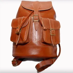 Holy Land Market Leather Back Bag - Large (40 cm OR 16 inches)