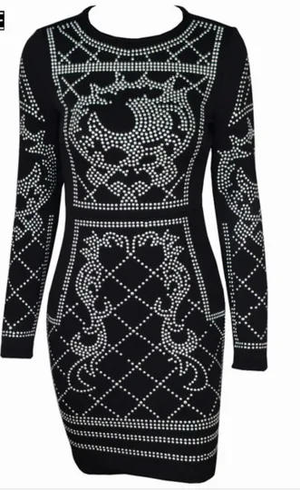 HOT SHINING BEAD DRESS