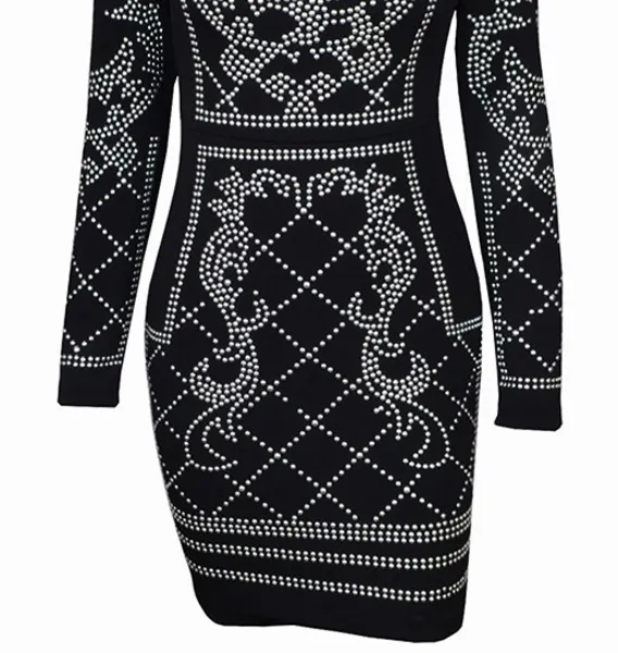 HOT SHINING BEAD DRESS