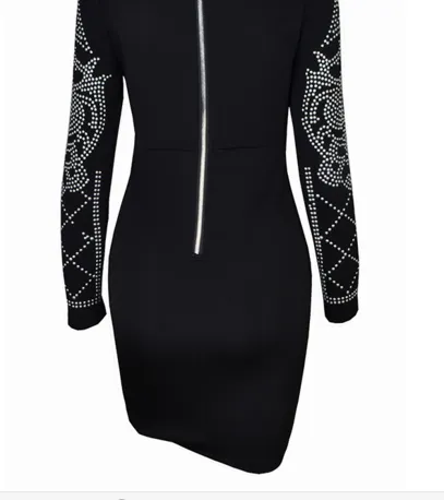 HOT SHINING BEAD DRESS