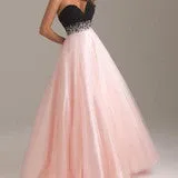 HOT WEDDING LONG STRAPLESS SHINING DRESS