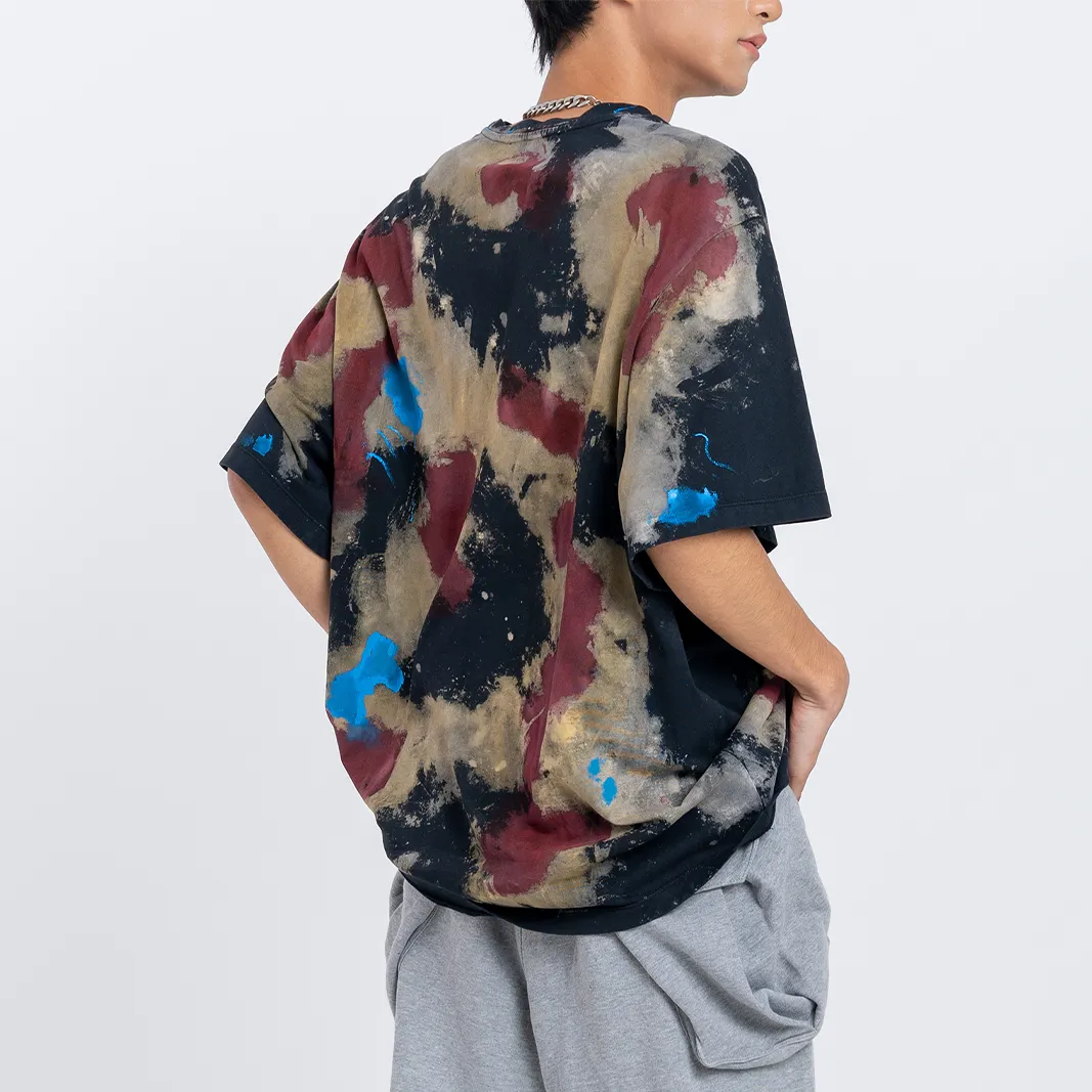 Huemn Blood Washed T-Shirt (Black)