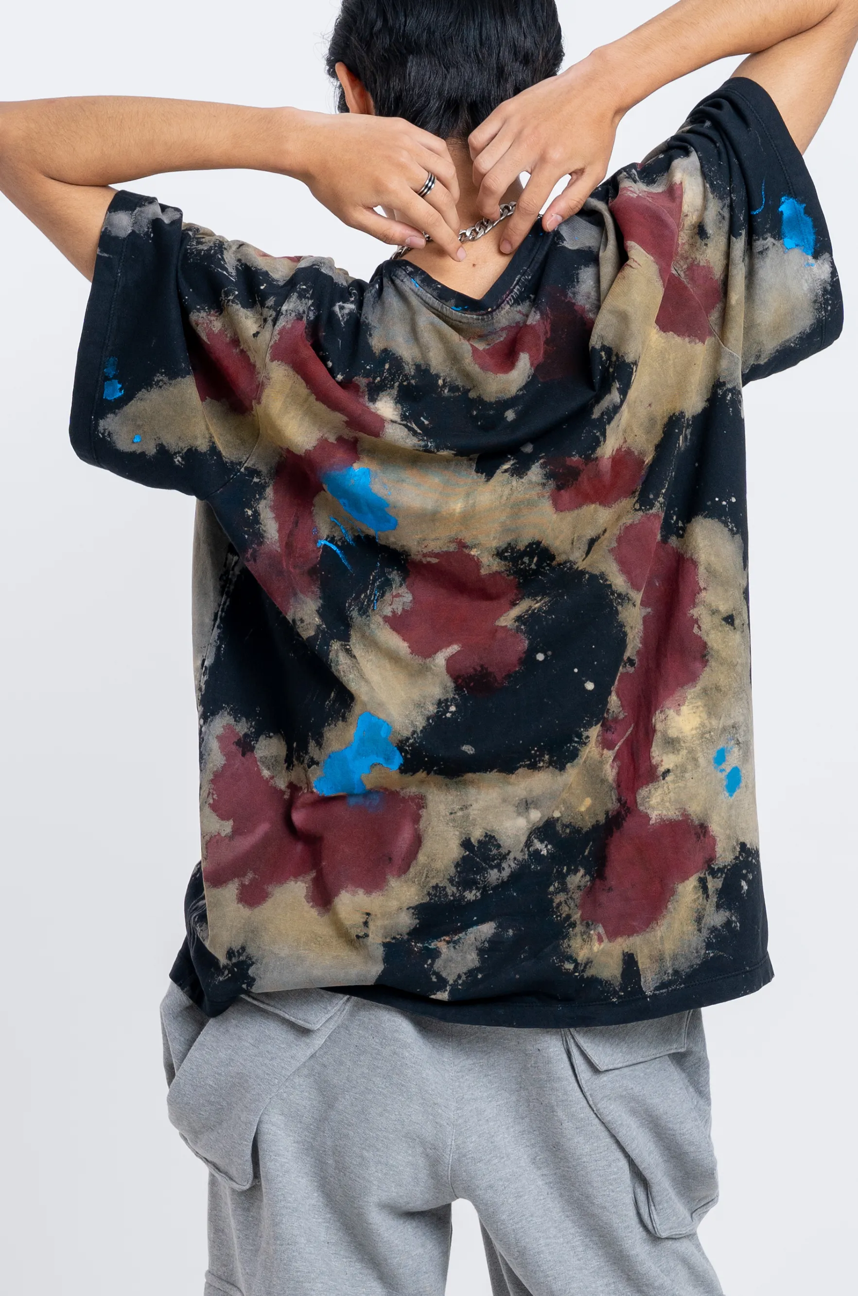 Huemn Blood Washed T-Shirt (Black)