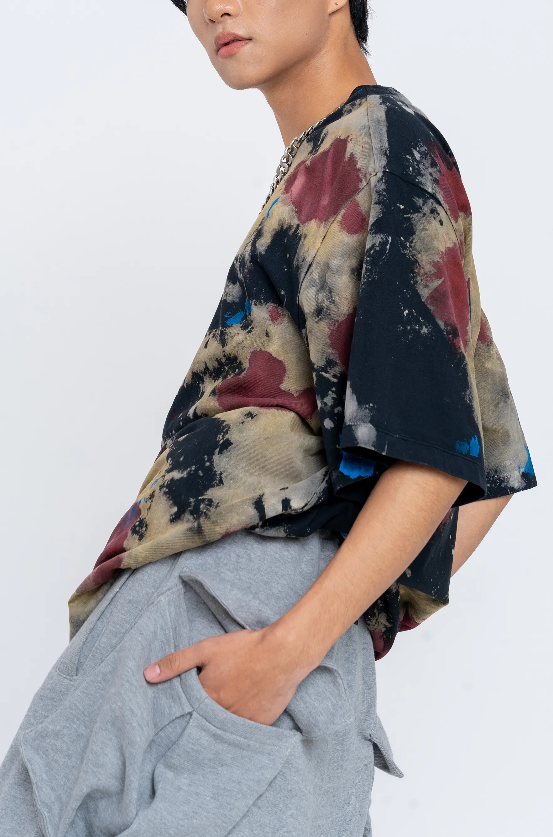 Huemn Blood Washed T-Shirt (Black)