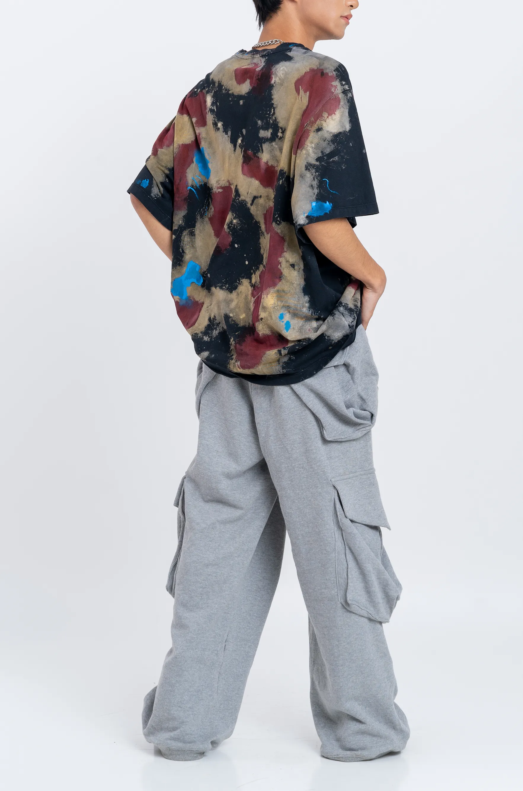 Huemn Blood Washed T-Shirt (Black)