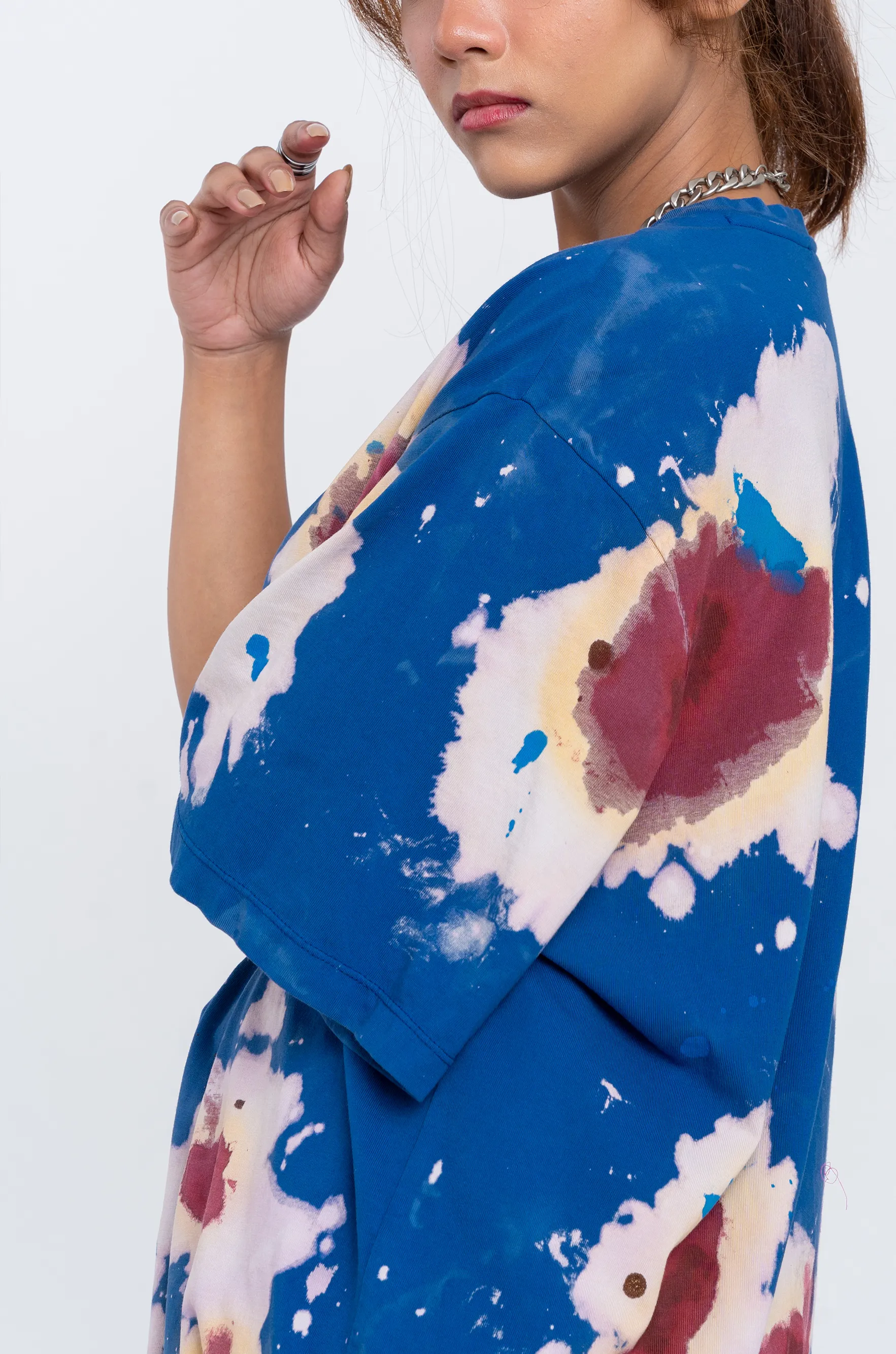 Huemn Blood Washed T-Shirt (Blue)