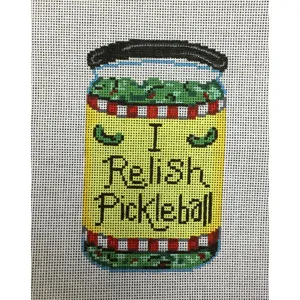 I Relish Pickleball Canvas