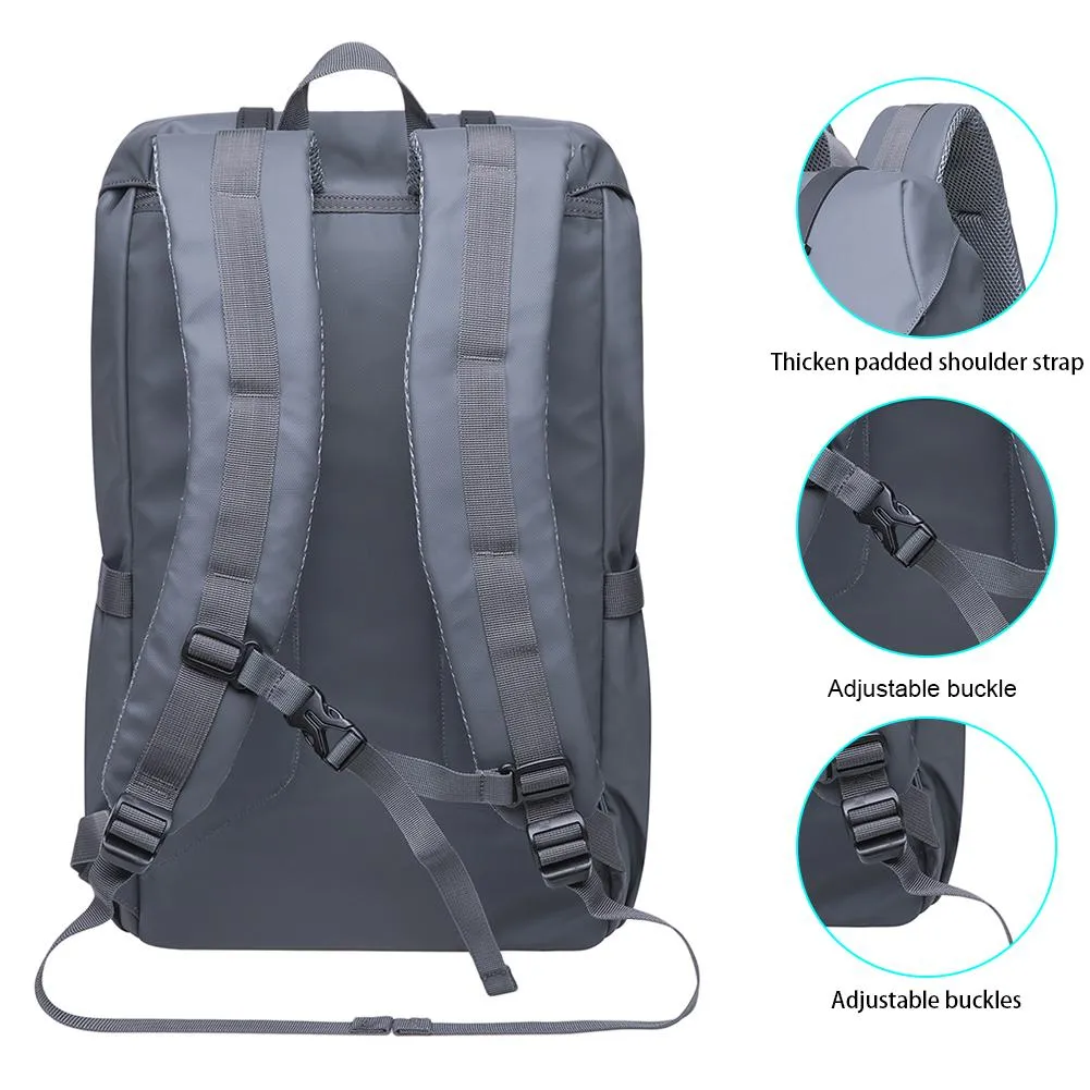 KAUKKO Backpack for city trips, EP5-8 ( Grey / 20.5L )