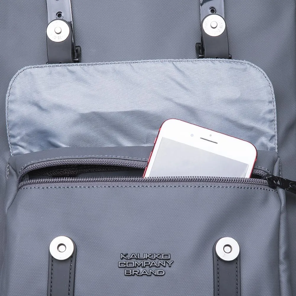 KAUKKO Backpack for city trips, EP5-8 ( Grey / 20.5L )