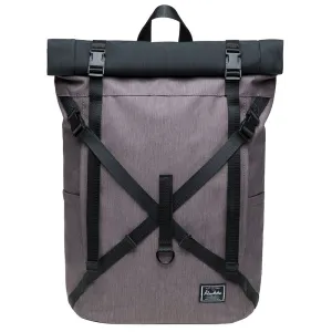 KAUKKO Backpack for daily use, KF07-2 ( Black Grey / 17.8L )