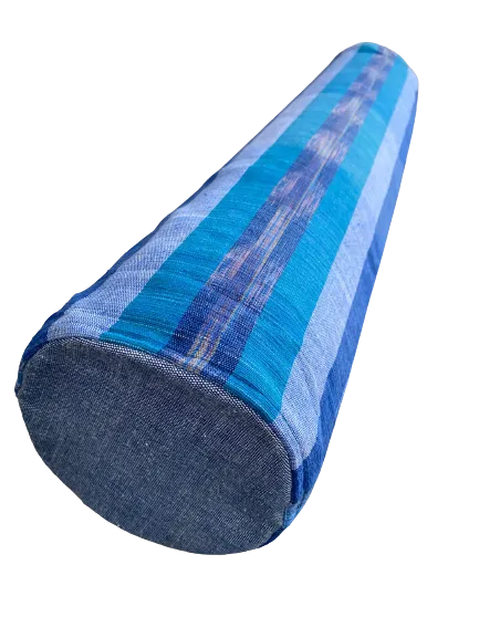 Kurated Yoga Mat Bag - Green & Blue Stripes