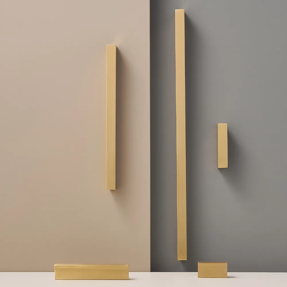 L-SHAPE / Solid Brass Pull Handles