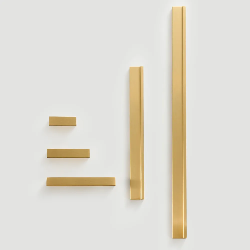 L-SHAPE / Solid Brass Pull Handles