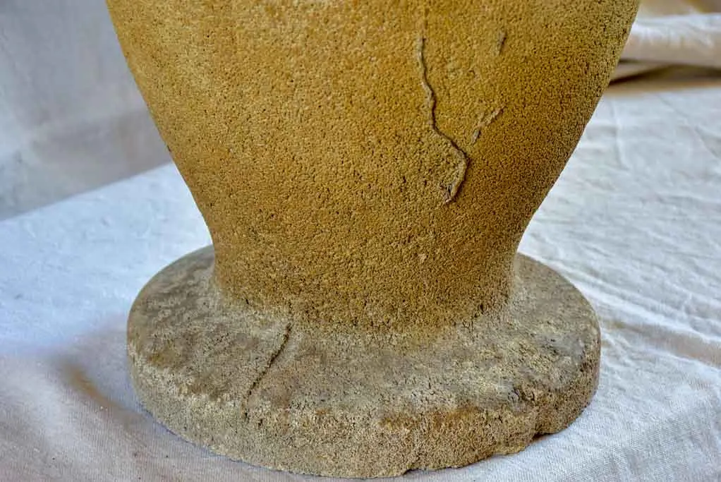 Large mid-century tulip shaped garden planter